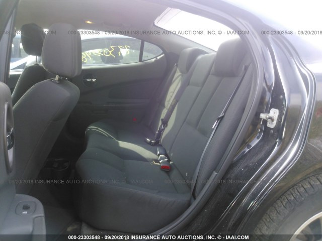 2G2WP522151322891 - 2005 PONTIAC GRAND PRIX BLACK photo 8