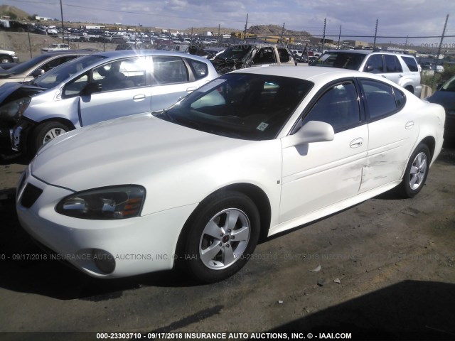 2G2WP552361100169 - 2006 PONTIAC GRAND PRIX WHITE photo 2