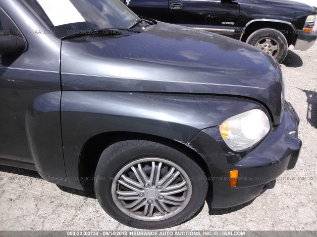 3GNBAADB7AS590593 - 2010 CHEVROLET HHR LS Gris foto 6