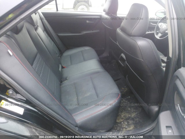 4T1BF1FK9FU076450 - 2015 TOYOTA CAMRY LE/XLE/SE/XSE 黑色 照片 8