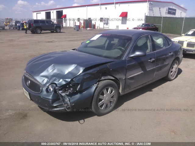 2G4WC582371162199 - 2007 BUICK LACROSSE CX BLUE photo 2