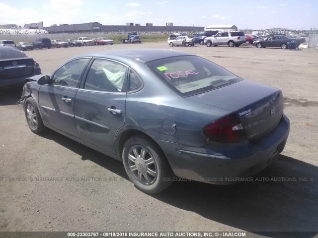 2G4WC582371162199 - 2007 BUICK LACROSSE CX BLUE photo 3