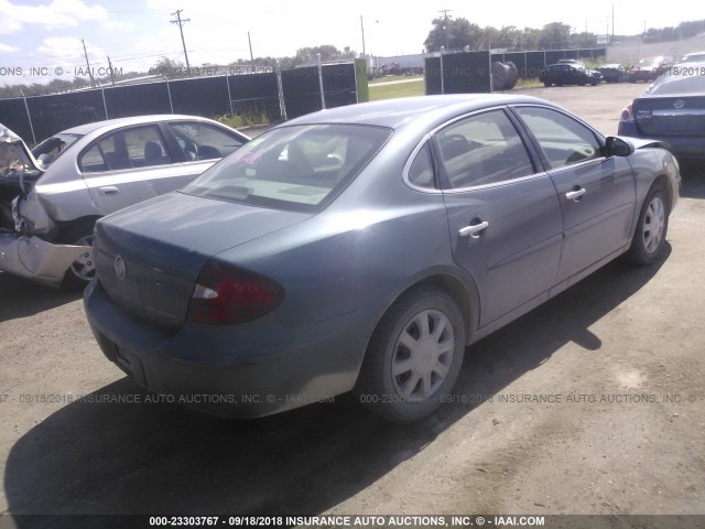 2G4WC582371162199 - 2007 BUICK LACROSSE CX BLUE photo 4