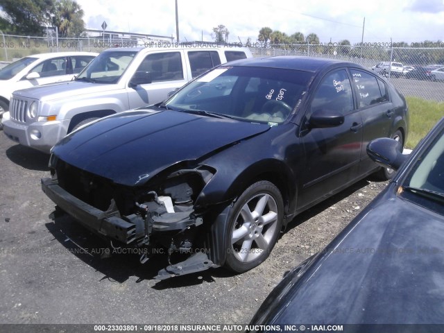 1N4BA41E55C869678 - 2005 NISSAN MAXIMA SE/SL BLACK photo 2