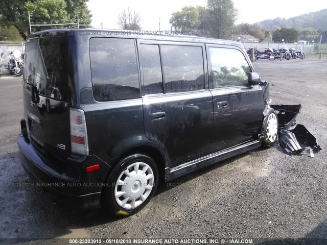 JTLKT324264093627 - 2006 TOYOTA SCION XB Қара фото 4