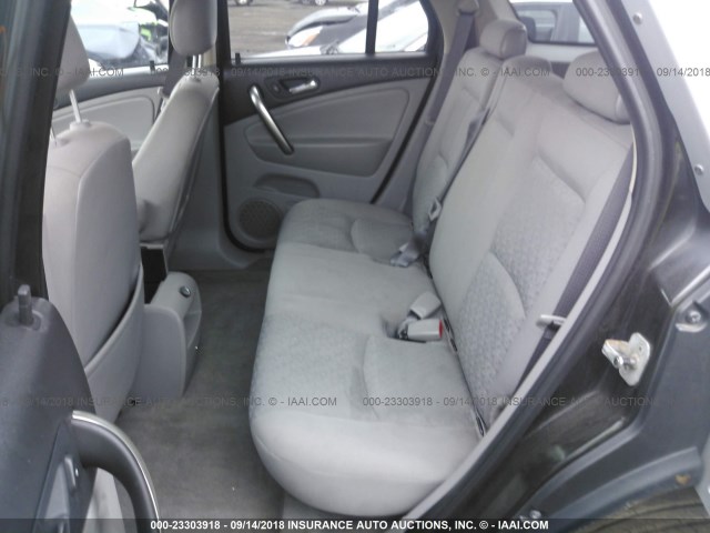 5GZCZ23D67S839516 - 2007 SATURN VUE SILVER photo 8
