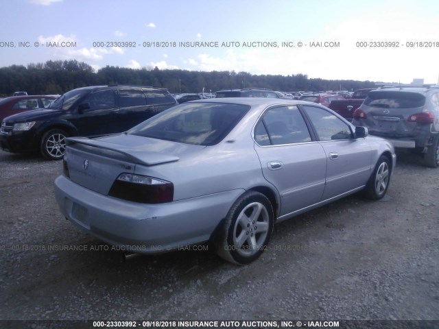 19UUA56853A043841 - 2003 ACURA 3.2TL TYPE-S SILVER photo 4