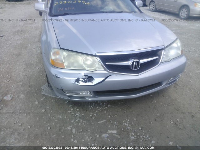 19UUA56853A043841 - 2003 ACURA 3.2TL TYPE-S SILVER photo 6