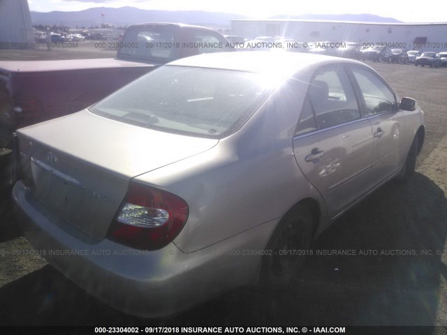 4T1BE32K52U047073 - 2002 TOYOTA CAMRY LE/XLE/SE 棕色 照片 4
