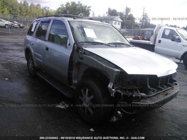 5GADT13S052160873 - 2005 BUICK RAINIER CXL SILVER photo 1