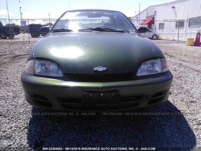 3G1JC52421S232790 - 2001 CHEVROLET CAVALIER CNG GREEN photo 6