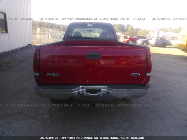 2FTRF17W84CA00106 - 2004 FORD F-150 HERITAGE CLASSIC RED photo 8