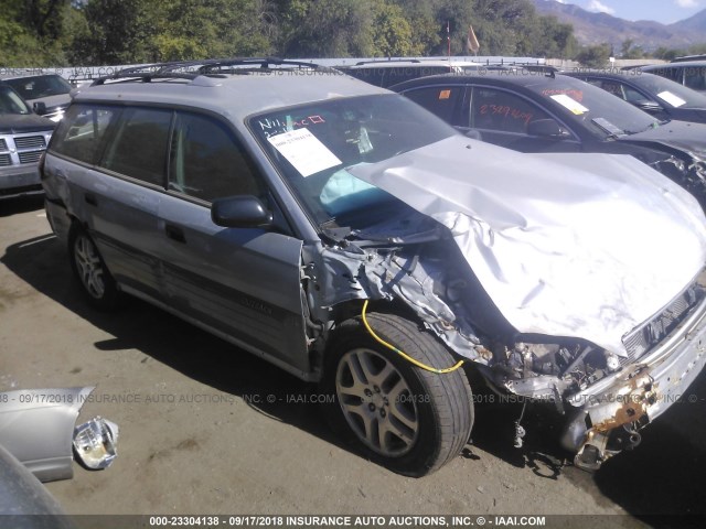 4S3BH675737619440 - 2003 SUBARU LEGACY OUTBACK AWP SILVER photo 1