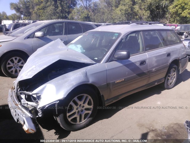 4S3BH675737619440 - 2003 SUBARU LEGACY OUTBACK AWP 银色 照片 2