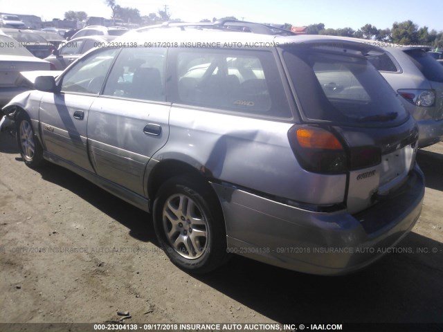 4S3BH675737619440 - 2003 SUBARU LEGACY OUTBACK AWP 银色 照片 3