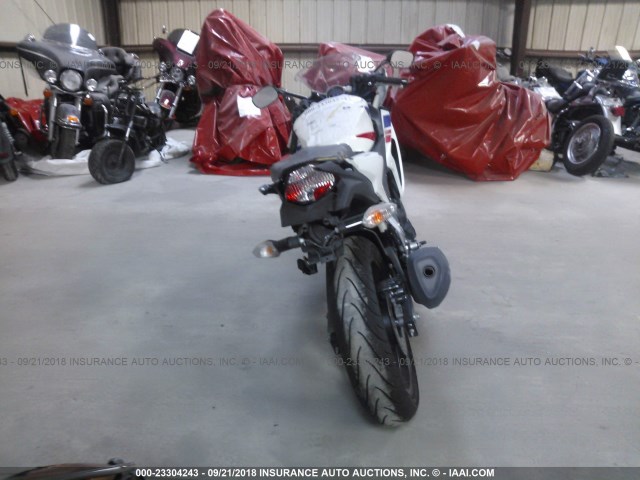 MLHMC4104D5304419 - 2013 HONDA CBR250 R WHITE photo 6