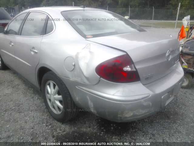 2G4WC582861195648 - 2006 BUICK LACROSSE CX SILVER photo 6