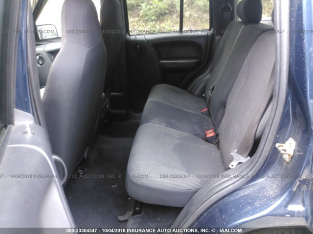 1J4GL48K13W560804 - 2003 JEEP LIBERTY SPORT/FREEDOM ლურჯი ფოტო 8