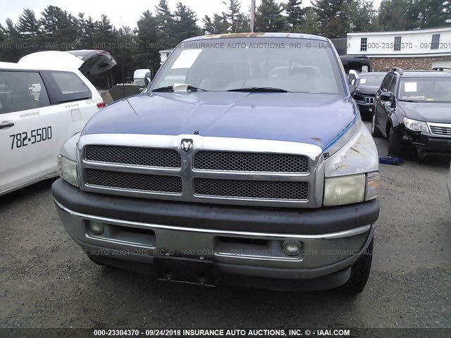 1B7HF13Y9VJ555040 - 1997 DODGE RAM 1500 BLUE photo 6