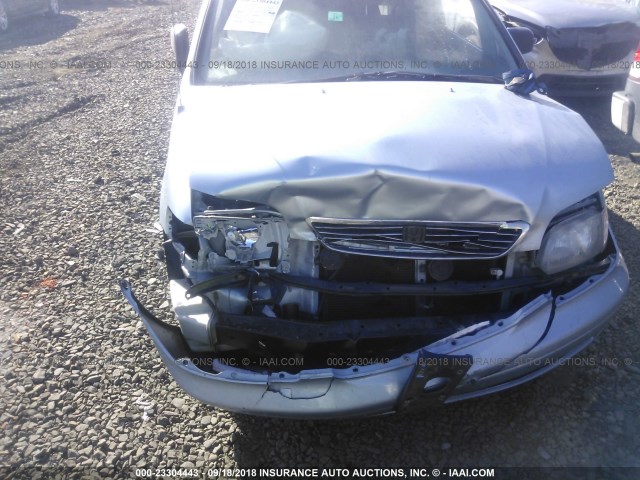 JHMRA1864VC013485 - 1997 HONDA ODYSSEY LX SILVER photo 6