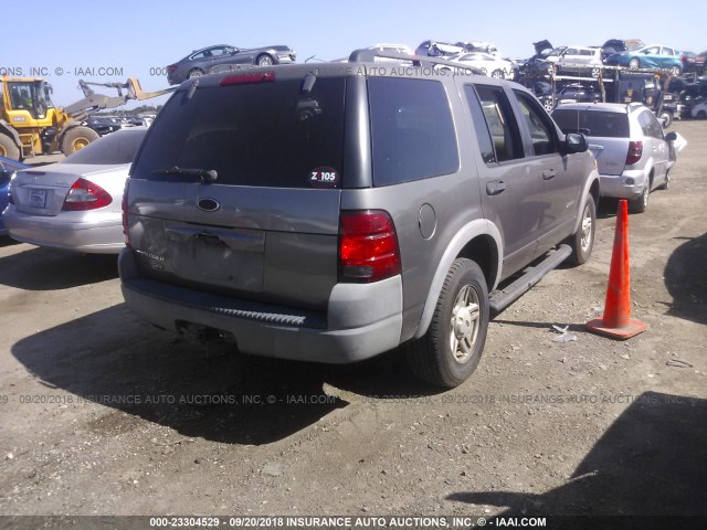 1FMZU62K92ZC55477 - 2002 FORD EXPLORER XLS GRAY photo 4