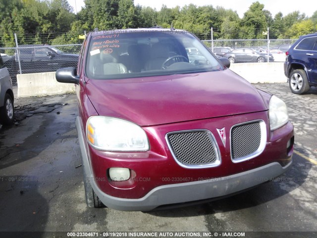 1GMDX33L65D243456 - 2005 PONTIAC MONTANA SV6 MAROON photo 6