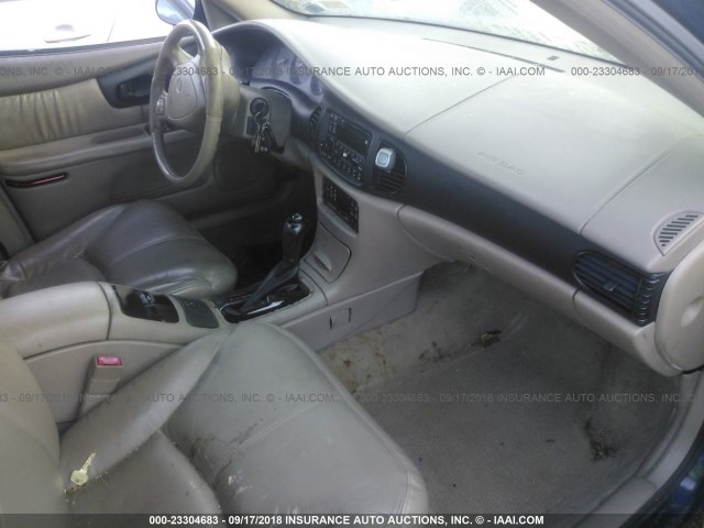 2G4WB52K031165521 - 2003 BUICK REGAL LS BLUE photo 5