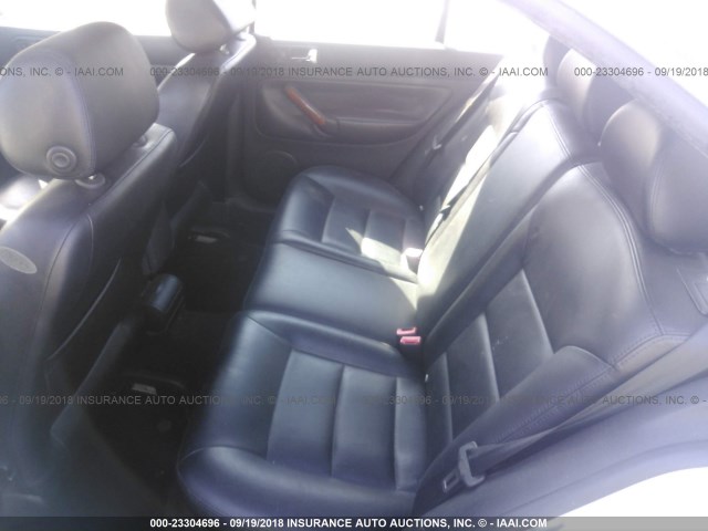 3VWTG69MX1M219481 - 2001 VOLKSWAGEN JETTA GLX SILVER photo 8