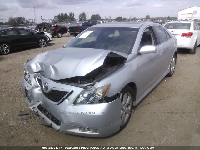 4T1BE46K57U657739 - 2007 TOYOTA CAMRY NEW GENERAT CE/LE/XLE/SE SILVER photo 2