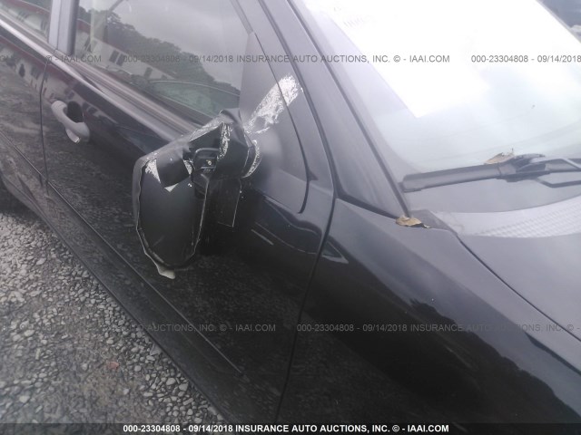 1FAHP34N87W352942 - 2007 FORD FOCUS ZX4/S/SE/SES Қара фото 6