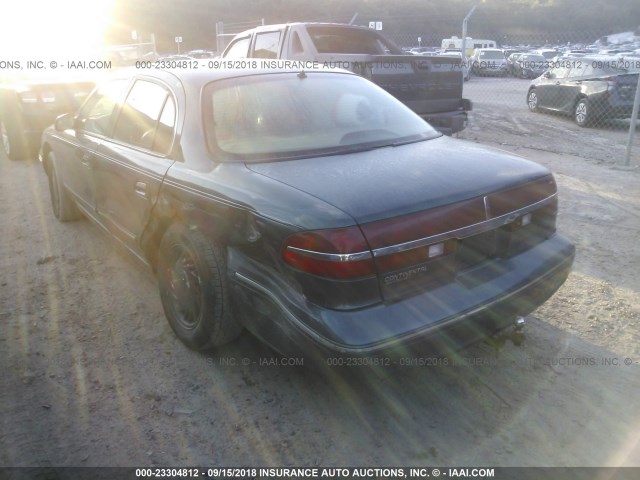 1LNLM97V9VY686146 - 1997 LINCOLN CONTINENTAL  Կանաչ լուսանկար 3