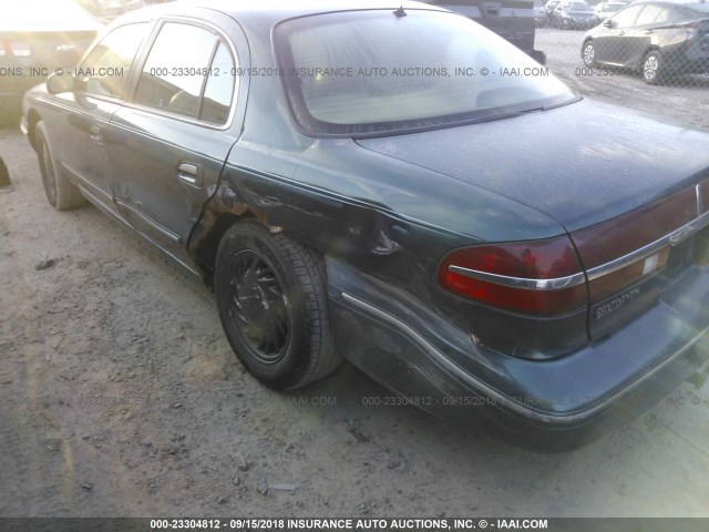 1LNLM97V9VY686146 - 1997 LINCOLN CONTINENTAL  GREEN photo 6