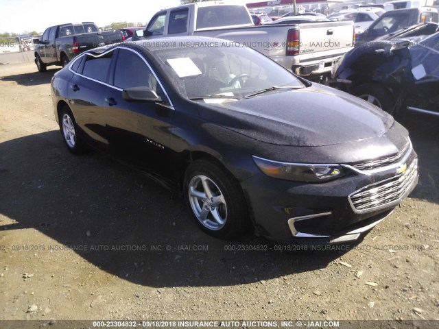 1G1ZB5ST0GF349018 - 2016 CHEVROLET MALIBU LS 黑色 照片 1