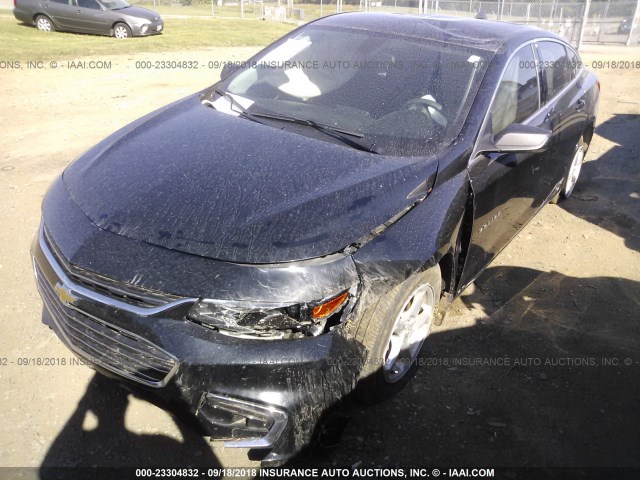 1G1ZB5ST0GF349018 - 2016 CHEVROLET MALIBU LS 黑色 照片 6