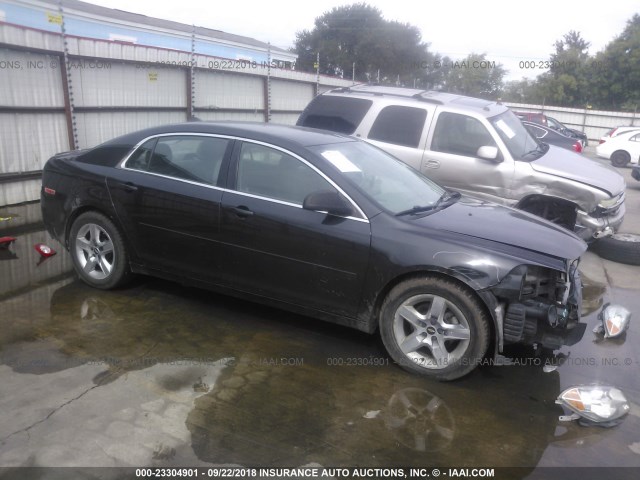 1G1ZB5E02CF303086 - 2012 CHEVROLET MALIBU LS 黑色 照片 1