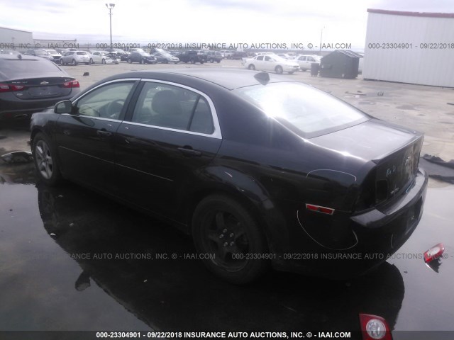 1G1ZB5E02CF303086 - 2012 CHEVROLET MALIBU LS 黑色 照片 3