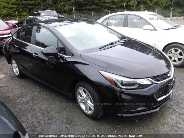 1G1BE5SM6H7254640 - 2017 CHEVROLET CRUZE LT BLACK photo 1