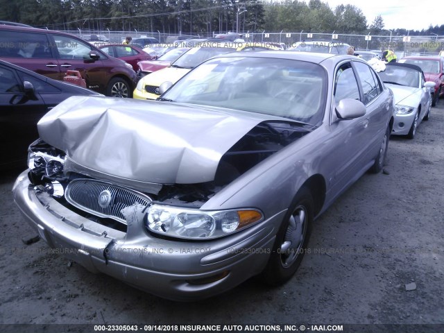 1G4HR54K1YU306531 - 2000 BUICK LESABRE LIMITED GOLD photo 2