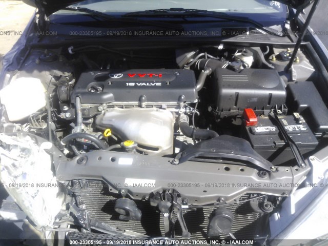 4T1BE32K35U548659 - 2005 TOYOTA CAMRY LE/XLE/SE Сұр фото 10