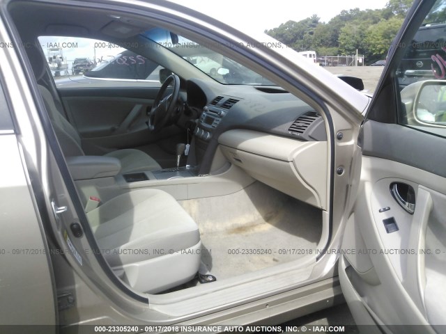 4T1BE46KX7U121465 - 2007 TOYOTA CAMRY NEW GENERAT CE/LE/XLE/SE GOLD photo 5