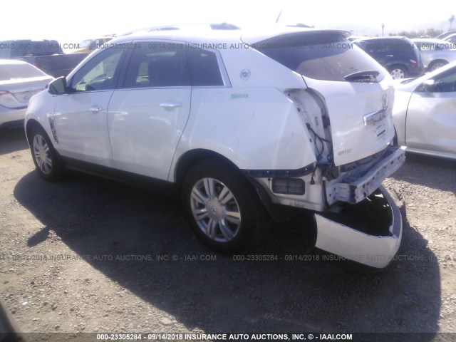 3GYFNAEY7AS573014 - 2010 CADILLAC SRX LUXURY COLLECTION WHITE photo 3