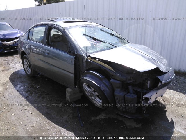 1G8AL52F04Z211866 - 2004 SATURN ION LEVEL 3 TEAL photo 1