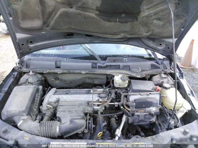 1G8AL52F04Z211866 - 2004 SATURN ION LEVEL 3 TEAL photo 10