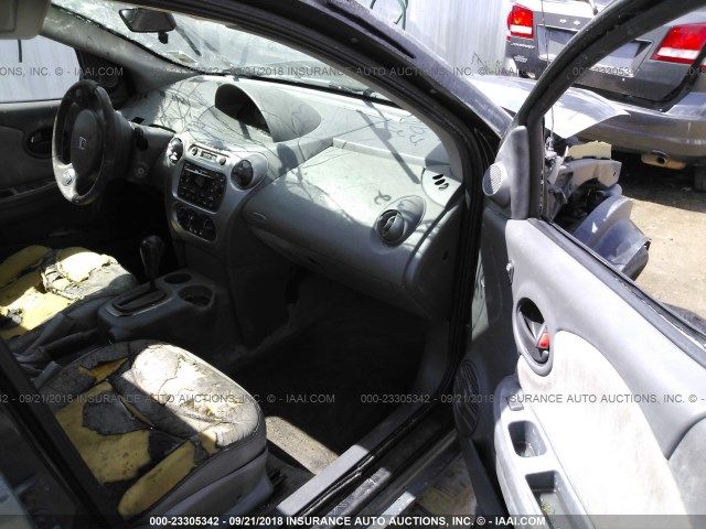 1G8AL52F04Z211866 - 2004 SATURN ION LEVEL 3 TEAL photo 5