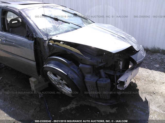 1G8AL52F04Z211866 - 2004 SATURN ION LEVEL 3 TEAL photo 6