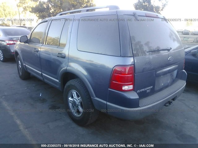 1FMZU63K23ZA97161 - 2003 FORD EXPLORER XLT/XLT SPORT/NBX 蓝色 照片 3