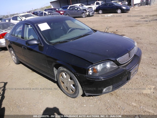 1LNHM86S05Y640096 - 2005 LINCOLN LS BLACK photo 1