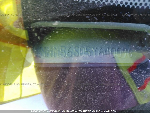 1LNHM86S05Y640096 - 2005 LINCOLN LS BLACK photo 9