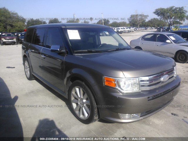 2FMHK6DT7CBD20211 - 2012 FORD FLEX LIMITED GRAY photo 1