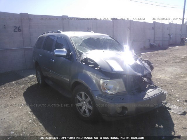 1A8HX58N98F136172 - 2008 CHRYSLER ASPEN LIMITED GRAY photo 1